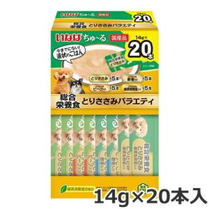 いなば ちゅ〜る 総合栄養食 とりささみバラエテ...の商品画像