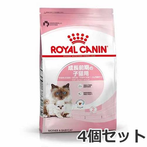 4個セット ロイヤルカナン マザー＆ベビーキャット 成長前期の子猫用 4kg×4個セット