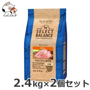 2個セット ベッツ・チョイス セレクトバランス グレインフリー アダルトチキン 小粒 1才以上の成犬用 2.4kg×2個セット あすつく｜petsmum