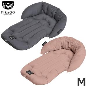 ●コンビ コムペット フィカゴー FikaGO マッシュルーム クッション ピローセット M グレー/ピンク 犬猫用ペットカート 中敷きマット 丸洗い可能