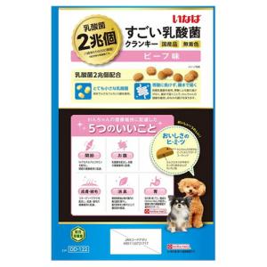 いなば すごい乳酸菌 クランキー ビーフ味 1...の詳細画像1