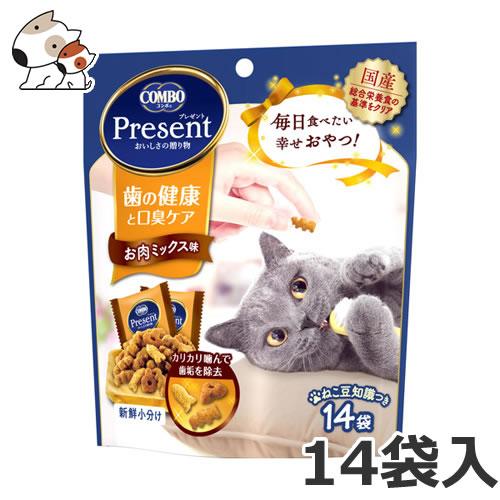 ★【今月のお買い得商品】日本ペットフード コンボ プレゼント キャット おやつ 歯の健康と口臭ケア ...