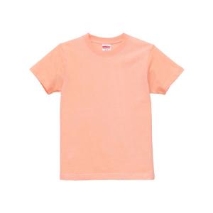 Tシャツ キッズ ボーイズ ガールズ 半袖 無地 uネック 厚手 綿 綿100 シャツ tシャツ スポーツ 子供 服 クルーネック 男 女 90 100 110 120 130 140 150 160 杏｜petstore