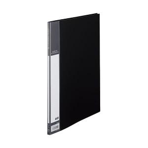 まとめ Tanosee書類が入れやすいクリヤーファイル ヨコカラ オンライン限定商品 タテ ポケット ダークグレー 背幅8mm 30セット 1冊