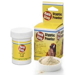 文永堂薬品 クイックストップ 犬猫用 14g (1/2オンス) 止血剤 止血用パウダー 動物用医薬品（14g×1個）