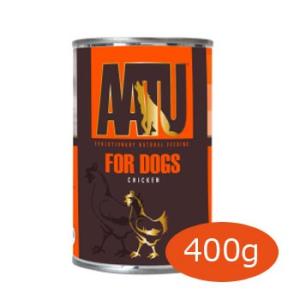 AATU（アートゥー）　ドッグ　チキン　400g 缶｜petwill30