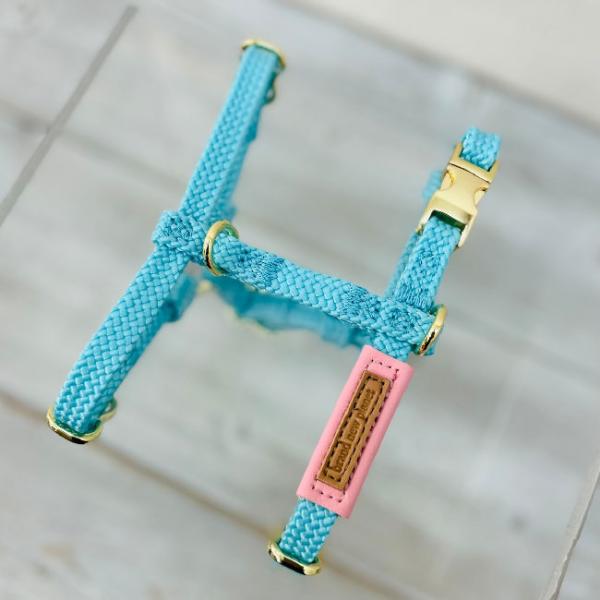 brand new planet　ロープハーネス S ブルー