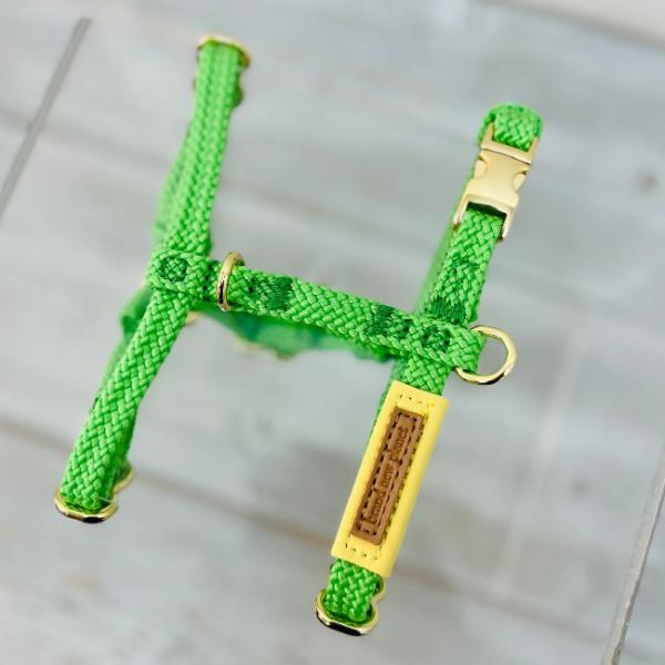 brand new planet　ロープハーネス S グリーン