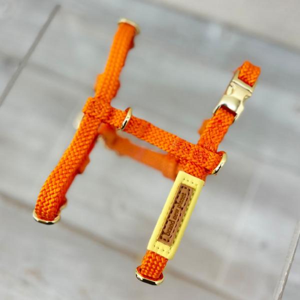 brand new planet　ロープハーネス XS オレンジ