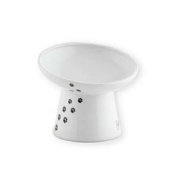 猫壱犬用 脚付フードボウル 斜めタイプ