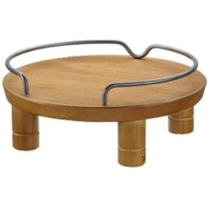 犬猫用食器台 ペット用 木製テーブル シングル ブラウン｜petyafuupro