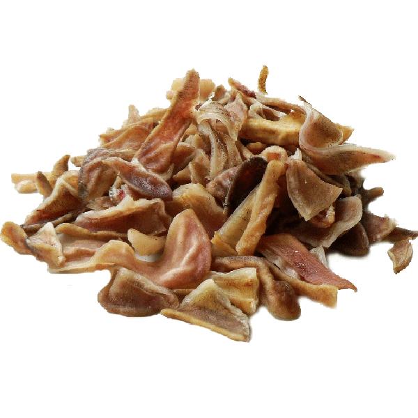 犬　おやつ　天然豚耳カット80g　国産 無添加 無着色 犬用
