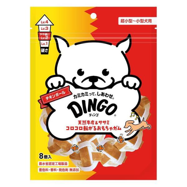 ［スペクトラムブランズジャパン］ディンゴ チキンボール ミニ 8個入×24個（まとめ買い）