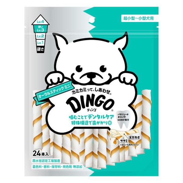 ［スペクトラムブランズジャパン］ディンゴ オーラルスティック ミニ 24本入×12個（まとめ買い）