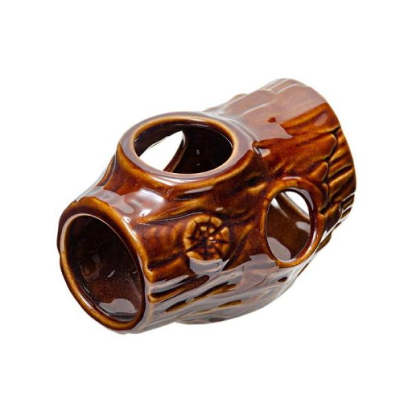 貝沼産業    魚くぐり　茶　水槽　オブジェ