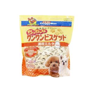 犬のおやつ　おなかにやさしいちっちゃなワンワンビスケット　濃厚ミルク　580ｇ×6個(ケース販売)｜petyafuupro