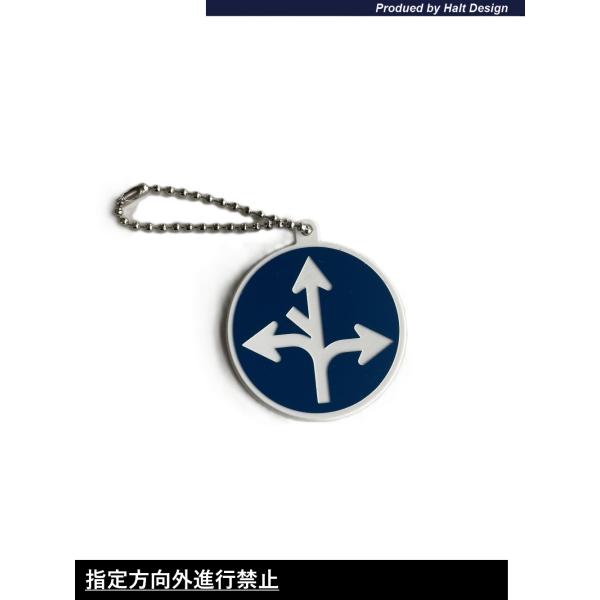 DMMCオリジナル新商品標識キーチェーン 指定方向外進行禁止1PCS