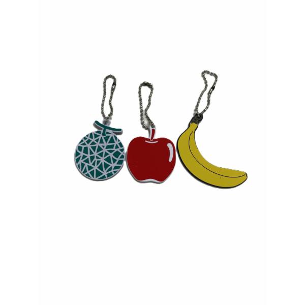 バナナキーホルダー　オリジナル　果物　キーホルダーボール バナナ