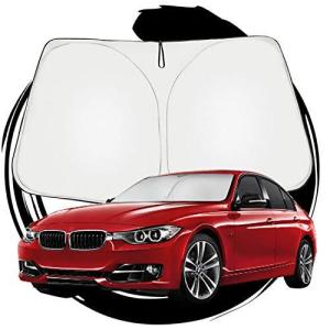 ruiya BMW 3シリーズ F30 F31 F34 専用 サンシェード フロントガラス用 パラソル 車用サンシェード UVカット 日よけ 車中泊