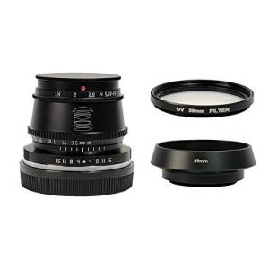 TTArtisan 35mm F1.4大口径マニュアルフォーカスAPS-Cフォーマット固定焦点レンズ ニコンZマウントカメラに適しています 黒