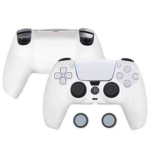 ps5 コントローラー カバー シリコン素材 ソフト プレイステーション5コントローラー対応 保護ケース 滑り止め 簡単装着 超軽量 耐衝撃 傷つけ防
