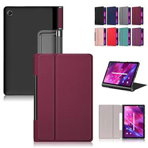 Duanr Lenovo Yoga Tab 11 専用ケース カバー スタンド機能 11インチ 三つ折り 折り畳み 衝撃吸収 耐衝撃 タブレットケース