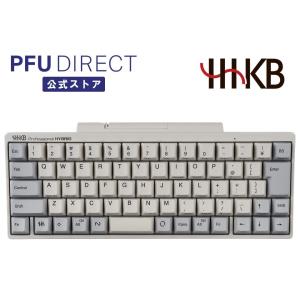 HHKB Professional HYBRID 日本語配列／白 Bluetooth キーボード コ...