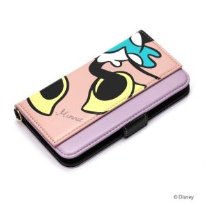 アウトレット iPhone 11用 ダブルフリップカバー ［ミニーマウス/ピンク］｜pg-a