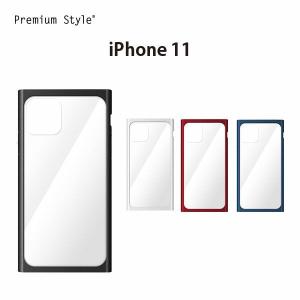 アウトレット iPhone 11 ケース カバー シンプル 無地 クリア 透明 ガラス iPhone用ケース｜pg-a