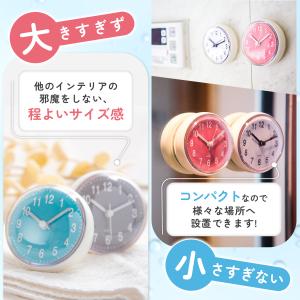 防水時計 お風呂 バスクロック 壁掛け時計 お...の詳細画像5