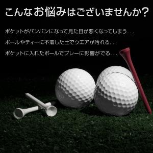 ゴルフボールケース 2個 女性 男性 ゴルフテ...の詳細画像1