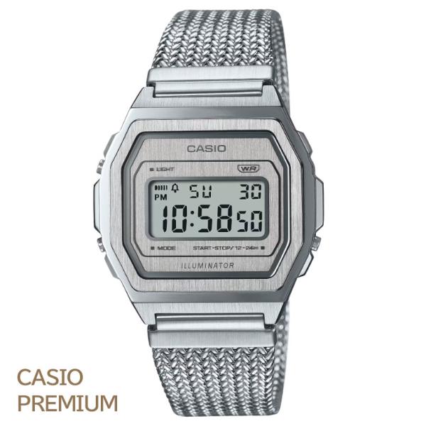 CASIO “STANDARD　PREMIUM” A1000MA-7JF シルバー カシオ スタンダ...