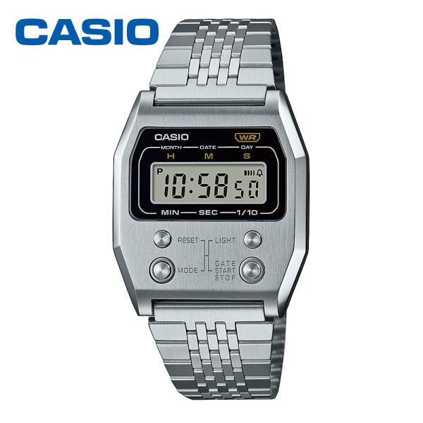 CASIO “STANDARD　PREMIUM” A1100D-1JF SILVER シルバー　カシ...