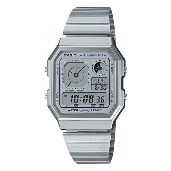 国内正規保証　CASIO “CASIO CLASSIC”  A130WE-7AJF　シルバー/シルバ...