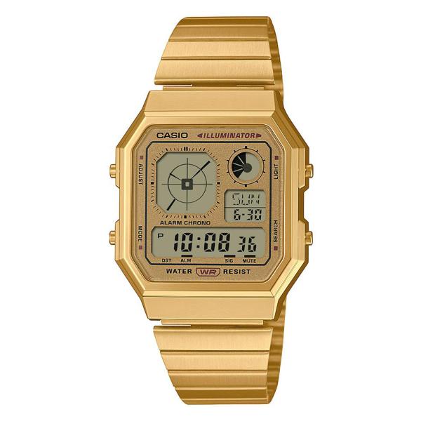 国内正規保証　CASIO “CASIO CLASSIC”  A130WEG-9AJF　ゴールド/ゴー...