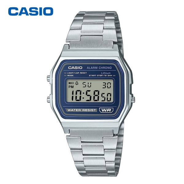 【予約商品キャンセル不可】国内正規保証　CASIO “CLASSIC” A158WEA-2JF シル...