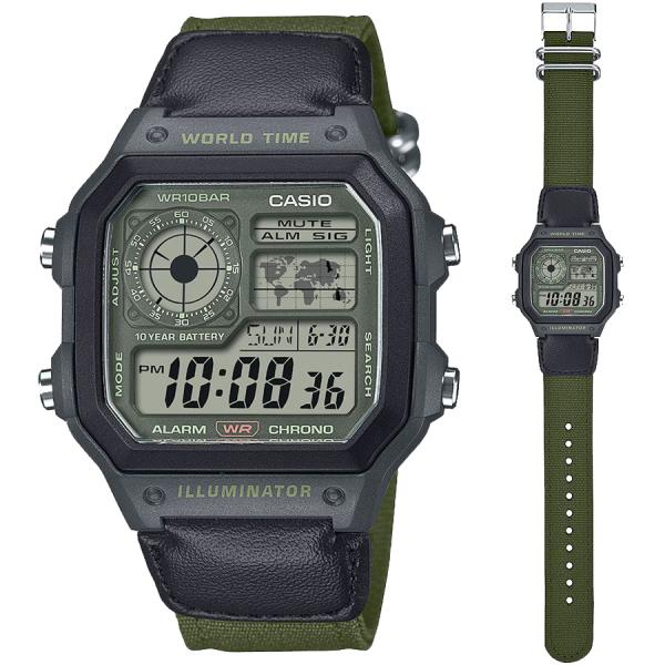 国内正規保証　CASIO "CASIO Collection STANDARD" AE-1200WH...