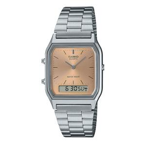 CASIO（カシオ） 国内正規保証 “STANDARD” AQ-800E-3AJF シルバー x
