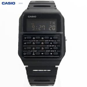 国内正規保証　CASIO “STANDARD” CA-53WF-1BJF BLACK カリキュレーター・電卓機能搭載 反転液晶　チープカシオ　計算機時計　カシオ　国内正規品
