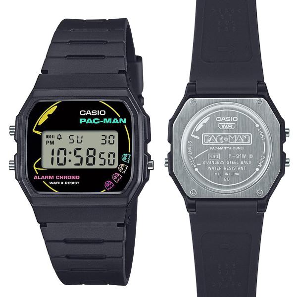 国内正規保証　CASIO "CASIO CLASSIC" F-91WPC-1AJR 「パックマン」コ...