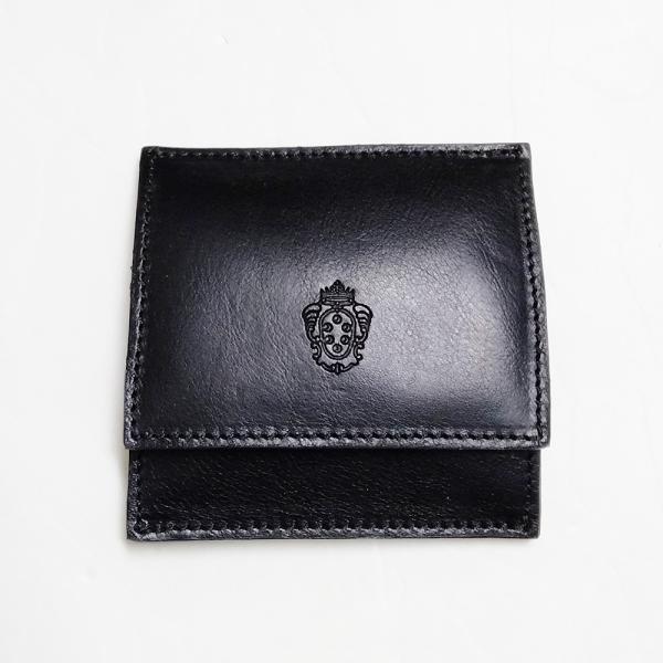 イ・メディチ　I MEDICI 313-Small coin box ブラック　コインウォレット　ベ...