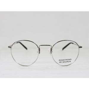 シュロン　SHURON Made in U.S.A. RONSTRONG 48mm シルバー【デモレンズ】 ボストン型メガネ 眼鏡フレーム 丸メガネ｜pgq-store