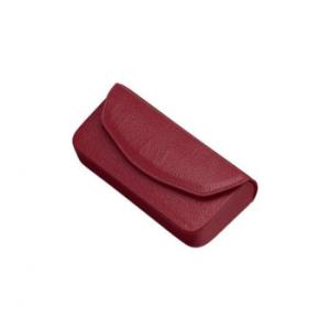 FG-6　メガネケース　マジックテープ式　鼻あて付　FG-6　エンジ