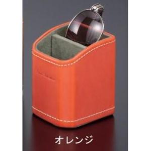 Buttero(ブッテーロ)　2本入れ　メガネ収納スタンド　　EL-300　オレンジ