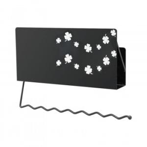 マグネット式のラップキッチンペーパーホルダー 吊り下げ 収納 台所 工具不要 すっきり 貼り付け ラ...