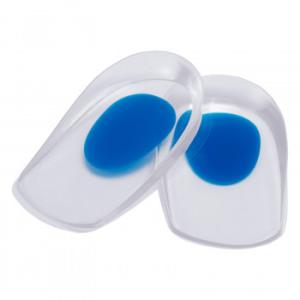 かかと用やわらかインソール　2枚組 かかと用クッション 足 ハーフインソール サポート 保護 サポー...