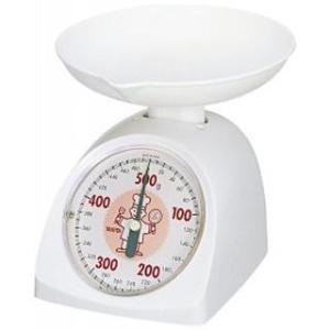 タニタ　アナログクッキングスケール　コックさん　1345　ホワイト・1345WH