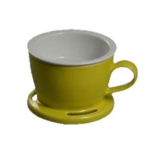 有田焼　脱着式　エコ・ドリッパー　黄