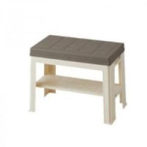 吉川国　エントランスベンチ　ブラウン