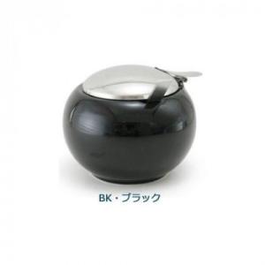 ZEROJAPAN(ゼロジャパン)  丸型コンテナM　シュガーレードル付　BKK-03　BK・ブラッ...
